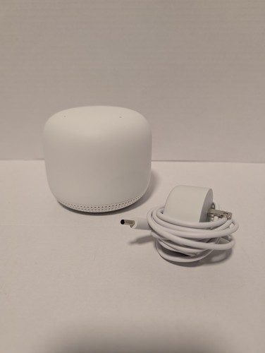 Google Nest Wifi H2E AC1200 Dual-Band Add-On Point - Snow - RG - ✅ TESTED ✅
