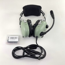 David Clark H10-13.4 Aviation Headset Pilot GA Dual Plug w/Extra Windscreens