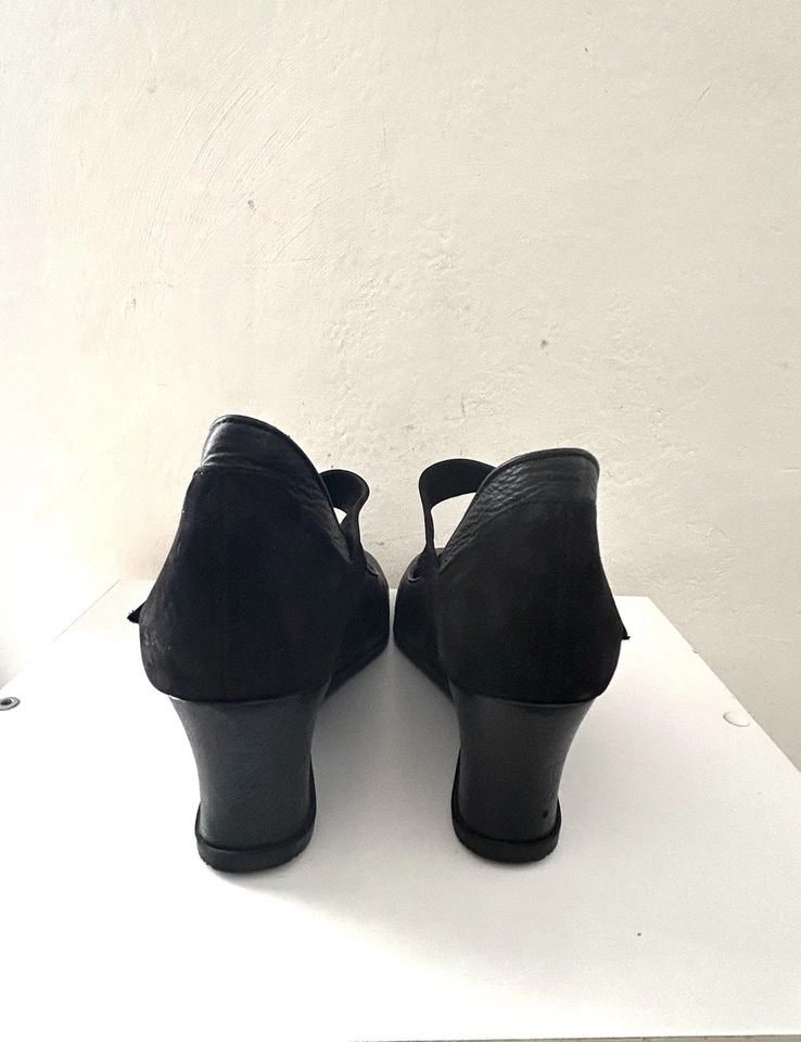 Chaussures à Talon compensé "ARCHE" Noire – P 40 - Photo 4/4