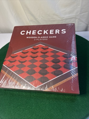Dame Holz klassisches Spiel - Anfängerhandbuch enthalten - werkseitig versiegelt - Bild 1 von 4