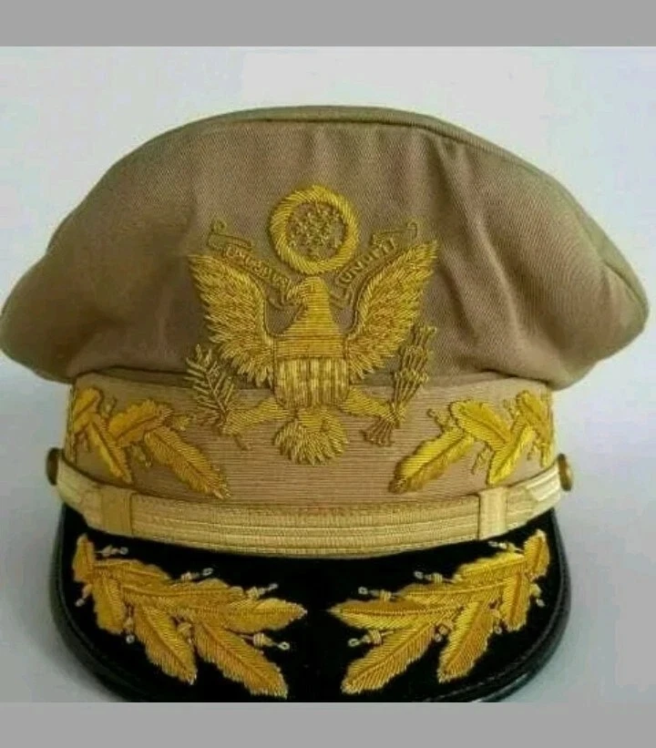 军队男帽米色7 1/4 码| eBay