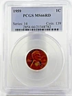 1959 Cent PCGS MS66 RD