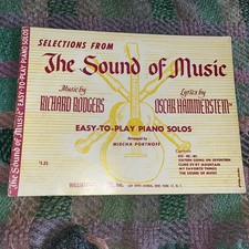 Vintage Selections from the Sound of Music Easy to Play Piano Solos Sheet Music