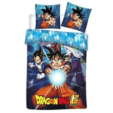 AYMAX S.P.R.L. Dragonball Super Reversible Bedding Set - Duvet Cover 140 x 200 c