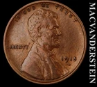 1915-D Lincoln Wheat Cent - Scarce  Extra Fine+  Semi-key  Better Date  #L4464