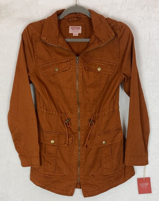 Mossimo Supply Co. Women's Utility Jacket Byzantine Bronze Size S