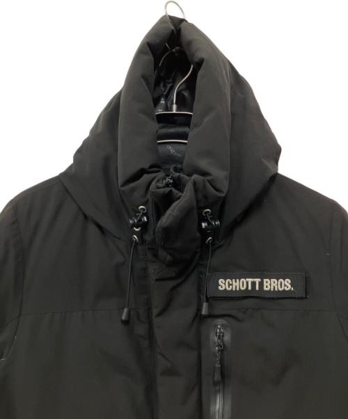 Schott                    Down jacket black 31820… - image 4