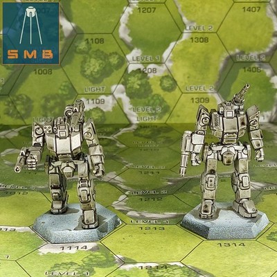 Shadow Hawk SHD-2H | Sir Mortimer Bombito | 3D-Printed Miniature for Battletech