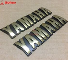 2x New FUEL GAS TANK GOLD EMBLEM BADGE STICKER R1 R3 R6 R7 YZF XJ XJ650 XJ900
