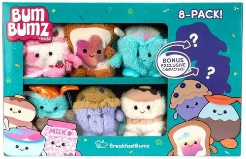 Bum Bumz by Russ Breakfast Bumz 4.5” 8 Pack Breakfast Set - 第 1/2 張圖片
