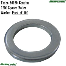 Todco 80020 Genuine OEM Spacer Roller Washer Pack of 100