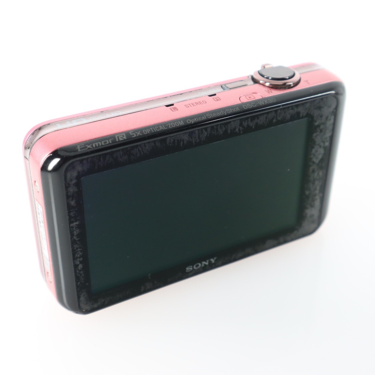 Excellent] SONY Cyber shot DSC-WX30 Pink 5.0x zoom Digital