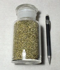 sand - olivine plus coral from an offshore reef - 250 ml display bottle