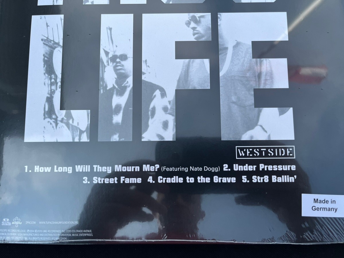NEW 2PAC THUG LIFE Volume 1 IVC Edition Vinyl Limited 1/4000