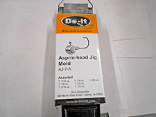 3337 DO-IT Asprin-Head Jig Mold 1/16 & 5/8 oz