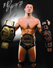 Daniel Garcia Autographed 8x10 WWE AEW JAS ROH G419