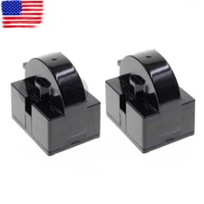 2x QP2-4R7 Start Relay 4.7Ohm 1Pin For QP2-4.7 QP2-4.7G Refrigerator PTC Starter