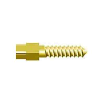 Screw Posts Golden Cylindrical Cross Head Assortment 60, lead free alloy