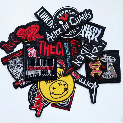 ROCK n ROLL - METAL, PUNK ROCK BANDS - Embroidered - U Pick - Iron-On Patches - Picture 159 of 241