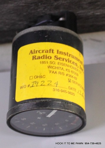Vintage Flugmotor Temperaturanzeige - Bild 3 von 3