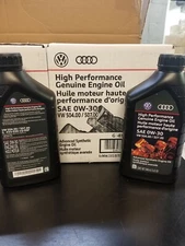 High Performance Genuine Engine Oil SAE 0W-30 VW 504.00 / 507.00