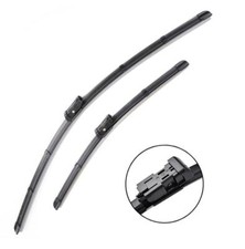 VW Volkswagen Caddy Wiper Blades Aero For VAN 2007-2016 FRONT PAIR 2xBL