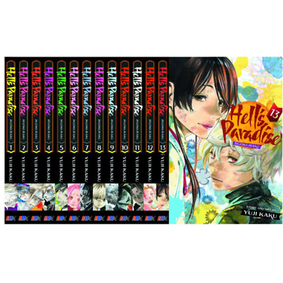 HELLS PARADISE volumes 1-13 Full Manga Set Brand New English