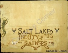 Salt Lake The City of The Saints Souvenir Booklet