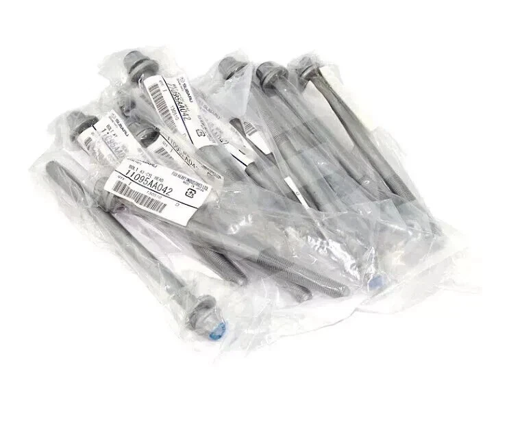 Juego de 12 pernos de culata Subaru Original IMPREZA WRX STI FORESTER 11095AA042 Foto 2 de 2