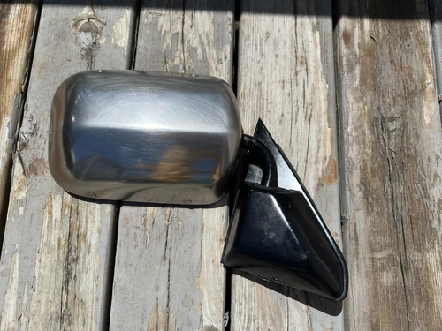 1988 1999 Chevy GMC C K1500 Passenger Mirror MANUAL NOT POWER Chrome Back