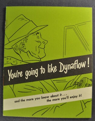 1952 Buick Dynaflow Brochure Roadmaster Riviera Super Special Excellent Original