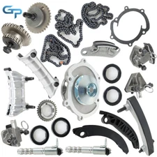 For Cadillac Buick Suzuki 07-16 3.6L Timing Chain Kit Water Pump VTC Solenoid