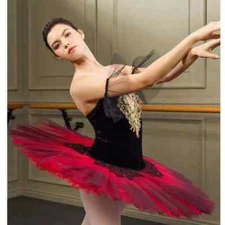 Professional Ballet Dresss Women Pancake Tutu Ballet Costumes Ballerina Outfit