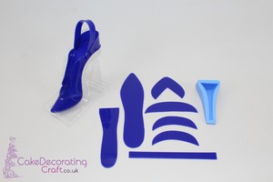 High Heel Shoe Kit Fondant Gum Paste Cake Decorations Craft