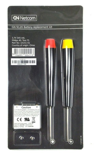 New Battery Replacement Kit for Jabra GN 9120 Wireless Headset (GN Netcom) - Picture 2 of 5