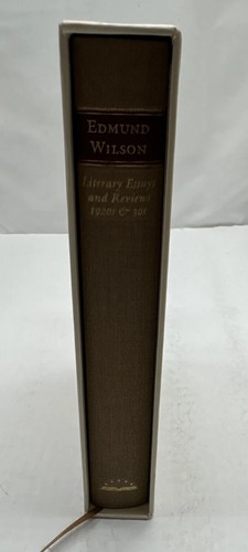 Library of America Edmund Wilson Literary Essays Reviews 1920s 1930s Slipcase HC - Picture 22 of 24
