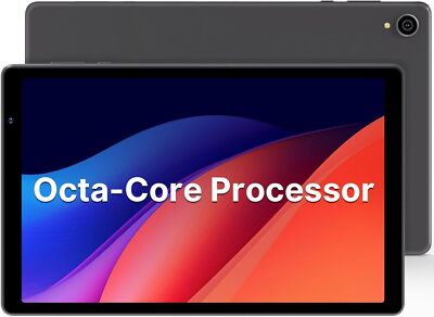 10.1'' Android 13 Tablet, 8 Core (4+2)GB RAM 64GB Memory, WiFi 6, Dual Camera