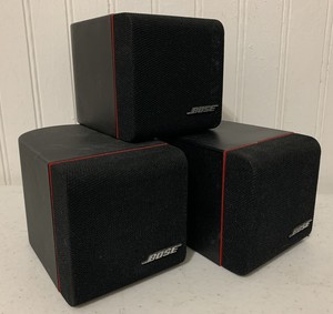 bose redline single cube speakers