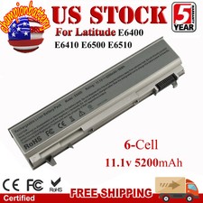 Laptop Battery For Dell Latitude E6400 E6410 E6500 E6510 PT434 0GU715 0H1391