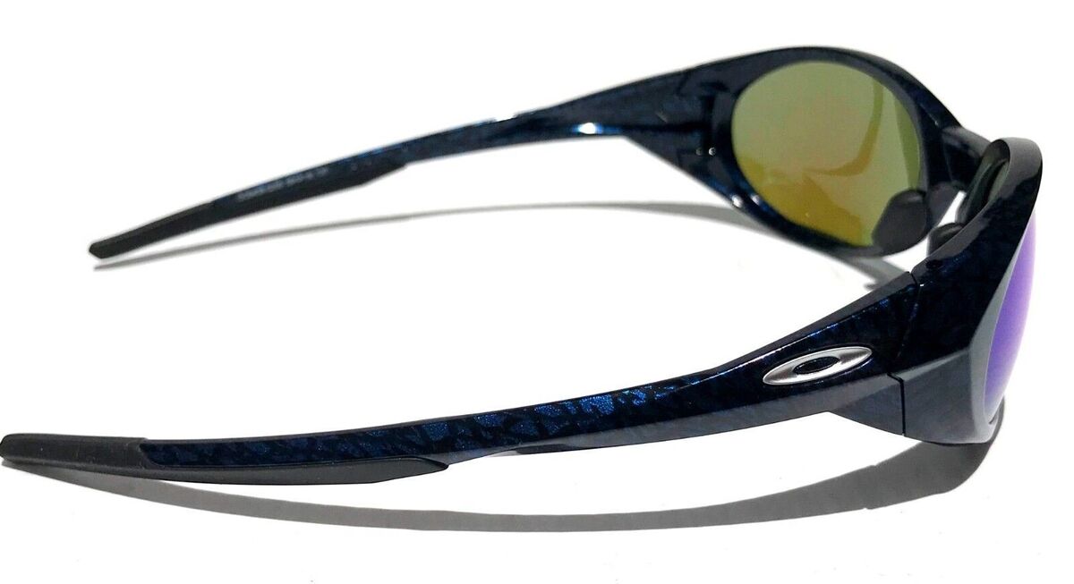 NEW Oakley EYE JACKET PLANET X Blue w POLARIZED Galaxy Blue NEW Oakley EYE JACKET PLANET X Blue w POLARIZED Galaxy Blue