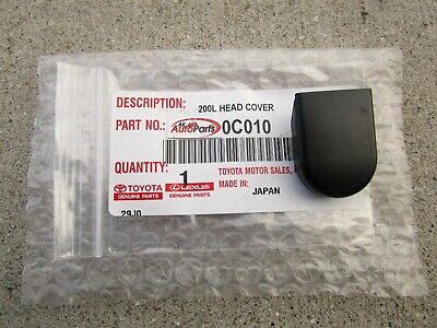 01-07 TOYOTA SEQUOIA FRONT WINSHIELD WIPER ARM HEAD BOLT COVER CAP OEM QTY 1 NEW