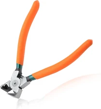 Diagonal Pliers for Flush Cut Plastics, 90 Angled Wire Cutters for Crafting, Wir