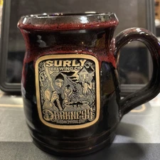 Surly Brewing Co. Darkness Brand New 230/300 Mug Handmade Fast S/H NB3