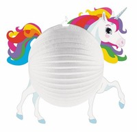 Lampion Laterne Einhorn Ca. 25 Cm