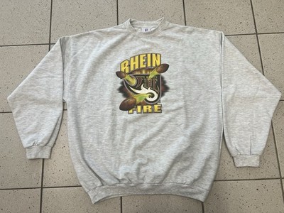 Vintage Rhein Fire Herren Pullover Sweater Twins Enterprise Gr. XL 90er