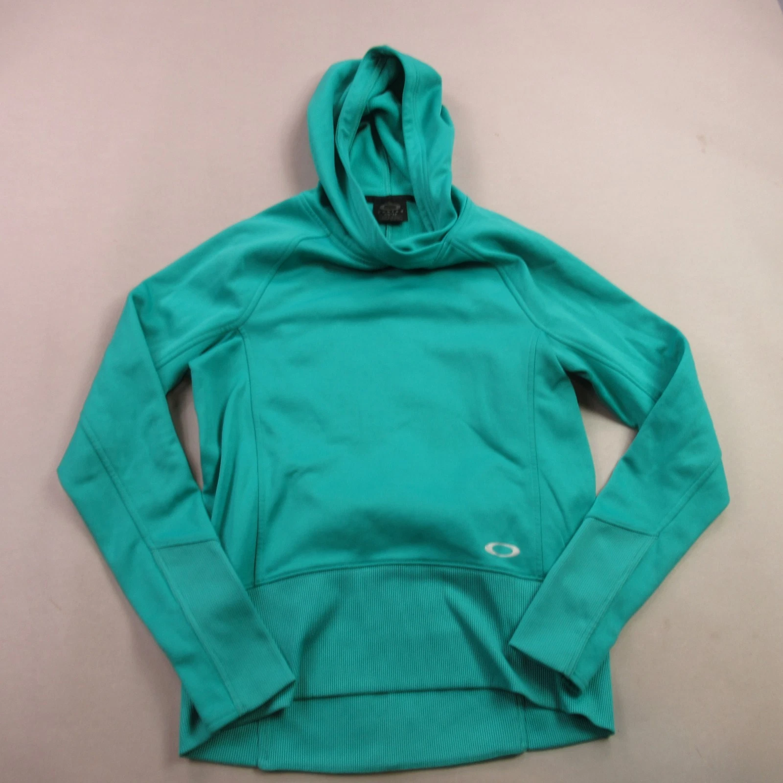 Oakley Hoodie Womens XS Long Sleeve Pullover Hooded Green Casual