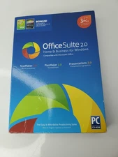 Office Suite 2.0 Home & Business for Windows PC CD-ROM 3 Programs