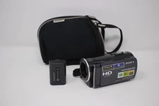 Sony Handycam HDR-CX150 HD 3.1MP Digital Video Camcorder Teste w/Batt Case