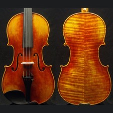 4/4 Violin Master Stradivarius Titian 1715 Copy Handmade,Rich Clear Tone 11729