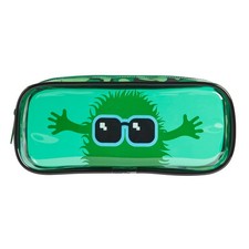 Tinc Cute Green Clear PVC School Pencil Case  Travel  Make Up Bag  Cosmetic S